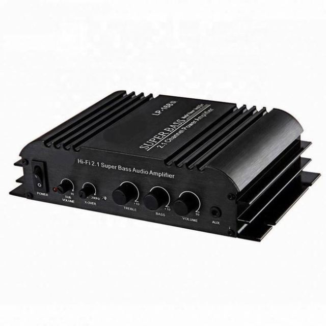 LP-168S LP-168HA Heavy Bass 2.1 Channel Amplifier 12v Car Power Audio Amplifier