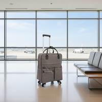 Nouveau Sac de Voyage Unisexe Oxford à Roulettes 2026 – Léger, Pliable, Grande Capacité, Portable, Type Trolley