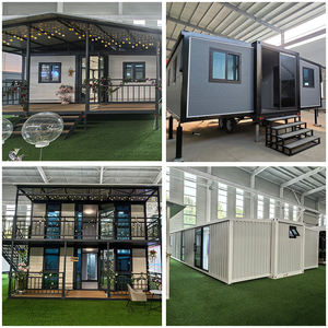 منزل حاويات قابل للتوسيع للسكن، منزل صغير مسبق الصنع بـ 2 أو 3 أو 4 أو 5 غرف نوم، منازل حاويات نمطية - Product Image 2