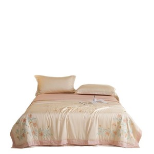 Couette d'été en Tencel 150x200cm 200x230cm brodée rafraîchissante pour usage domestique - Product Image 2