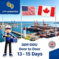Agent de fret maritime DDP Chine-USA Canada, livraison porte-à-porte, express maritime rapide, droits de douane payés