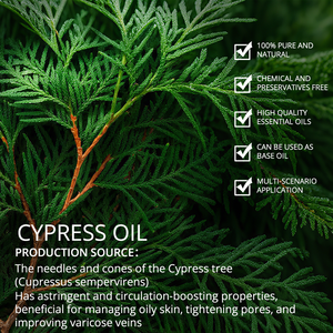 Huile essentielle pure de cyprès en marque privée, huile distillée à la vapeur pour cosmétiques, savon, bougies, soins capillaires, parfums, soins de la peau - Product Image 3