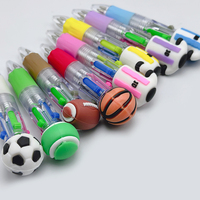 Bolígrafo Retráctil Multicolor con Diseño de Robot Deportivo 4 en 1, Ideal para Niños, Estudiantes y como Regalo