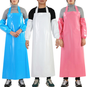 Blue Tpu <b>Apron</b> Waterproof Oil Resistant Food Grade For Men Women <b>Work</b> Wear Slaughterhouse Cold Storage Use - Product Image 5