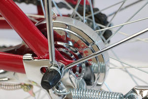 Factor Direct Chine Fournisseur V Frein Différentes Couleurs Cadre en Acier Vélo pour Femmes Vélo de Plage à Vitesse Unique avec Panier - Product Image 3