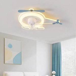 Anaokulu Fan Lambası, 2025 Yeni Stil Salınımlı Tavan Vantilatörü, Yatak Odası, Çocuk Odası, Yemek Odası, Ev Tipi - Gövde - Product Image 2