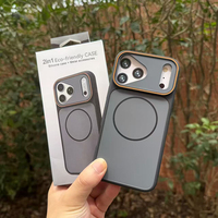 Coques de téléphone magnétiques colorées au design tendance avec emballage en boîte pour iPhone 18 Pro Max, coque écologique pour la série Samsung