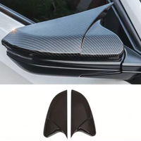 Coque de protection de rétroviseur en fibre de carbone pour Honda Civic 10ème génération Niujiao, nouvelle coque de protection de rétroviseur Civic