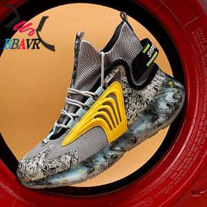 Zapatillas Deportivas para Hombre, Diseño Moderno, Duraderas, Casuales, para Caminar, Parte Superior de Malla y PU, para Todas las Temporadas, con Aumento de Altura - Product Image 4