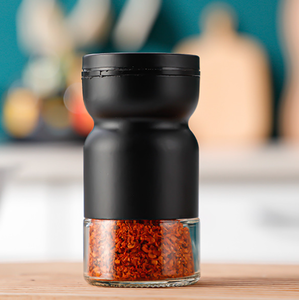 <span class=keywords><strong>Bouteille</strong></span> à épices en verre en acier inoxydable en forme de <span class=keywords><strong>sablier</strong></span>, récipient de stockage de sel et de poivre pour la cuisine, flacon à compartiments pour assaisonnements - Product Image 3