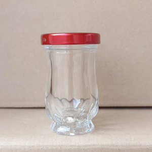 Vide 50ml Verre Blanc Champignon Soupe Bouteilles Nid D'oiseau Bouteille Avec Couvercle Hermétique En Métal - Product Image 3