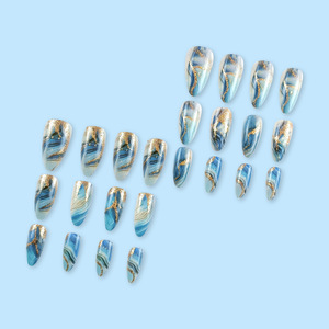 Puntas <span class=keywords><strong>de</strong></span> <span class=keywords><strong>Uñas</strong></span> con Diseño <span class=keywords><strong>de</strong></span> Arena Movediza Fantasía Marina, Pegatinas <span class=keywords><strong>de</strong></span> <span class=keywords><strong>Uñas</strong></span> con Brillo Degradado, <span class=keywords><strong>Uñas</strong></span> Postizas <span class=keywords><strong>de</strong></span> Alta Gama con Forma <span class=keywords><strong>de</strong></span> Gota <span class=keywords><strong>de</strong></span> Agua - Product Image 4