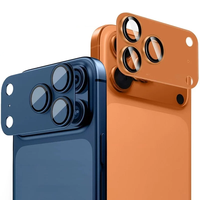 Protecteur d'objectif d'appareil photo en métal pour iPhone 17 Pro Max, étui à anneau d'objectif d'appareil photo en aluminium, verre pour iPhone 17 Air 17 Pro