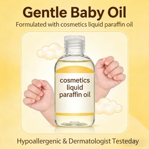 Huile de <span class=keywords><strong>paraffine</strong></span> liquide de qualité cosmétique, huile minérale blanche 100% pure USP/EP pour les soins de la peau, huile pour bébé et cosmétiques, vente en gros - Product Image 4
