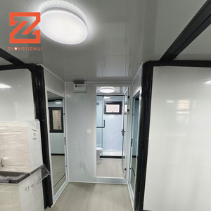 Giá tốt gấp prefab 20ft 40ft 2 câu chuyện prefab nhà sang trọng 2 câu chuyện 40ft mở rộng container nhà contener nhà - Product Image 4