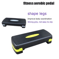 Plataforma de paso de ejercicio aeróbico multiusos para gimnasio ajustable personalizada