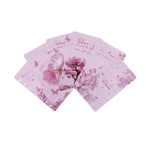 Yihe, nuevo, superventas, 3 diseños, duradero, A6, bonito tablero divisor para carpetas de presupuesto como inserciones organizadoras para regalo de vacaciones - Product Image 5