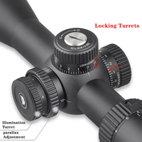 Accessoires de chasse et de sports de plein air NB Favour, lunette de visée optique 6-24X50SFIR FFP avec support en alliage d'aluminium pour la chasse