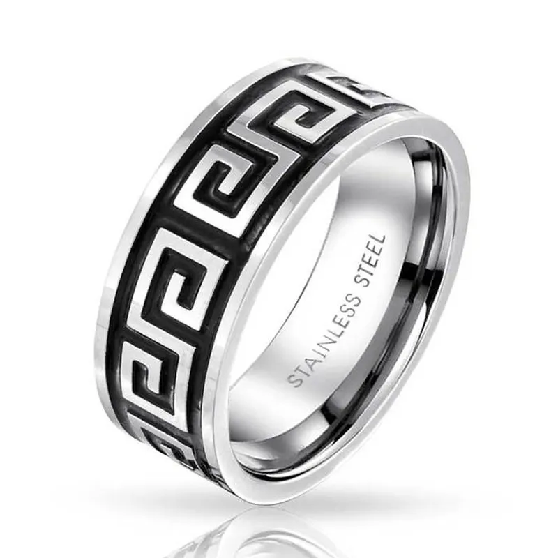 Mens Wedding bands Black