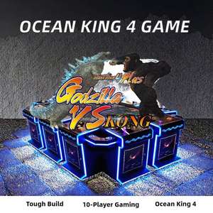 เครื่องเกมยิงปลา Ocean King 4 ขนาด 86/100 นิ้ว ปี 2025 รุ่น Arrival รองรับผู้เล่น 10 คน ใช้เหรียญ ยี่ห้อ English Brand New World Gold - Product Image 2