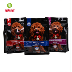 Sacs Mylar personnalisés 3.5 emballage avec boîte imprimée 3.5G découpés pour mon logo holographique vente en gros forme chien 20Lb sac de nourriture chaude pour animaux de compagnie - Product Image 3