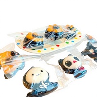 Jouets sensoriels anti-stress ultra-doux en plastique, sensation de boue, pour garçons, succès transfrontalier pour Halloween