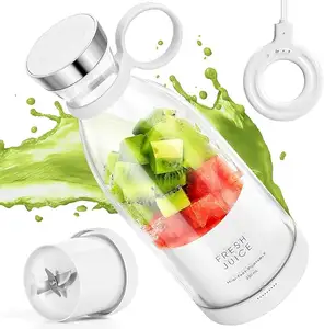 Hot bán nhà máy trực tiếp Mini nóng nhất máy cho khách sạn 380ml xách tay điện citrus Máy ép trái cây tự động tay miễn phí