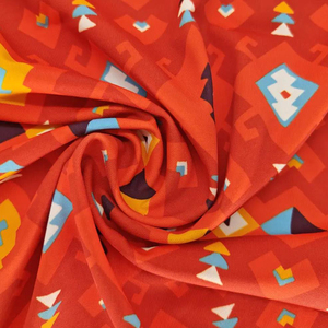 Chất Lượng Cao 82% Polyester 18% Spandex 4 Cách Căng UV Bảo Vệ Quần Áo Bơi Vải Thăng Hoa In Trong Vải - Product Image 5