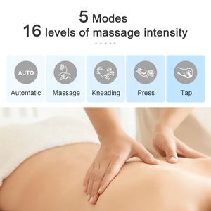 5 mode pemanasan intensitas 16 <span class=keywords><strong>unit</strong></span> <span class=keywords><strong>TENS</strong></span> nirkabel untuk meringankan nyeri otot leher, punggung, sendi - Product Image 2