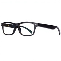 Lunettes de soleil intelligentes avec écouteurs sans fil, verres anti-lumière bleue, commande tactile, chargement magnétique, traduction en temps réel