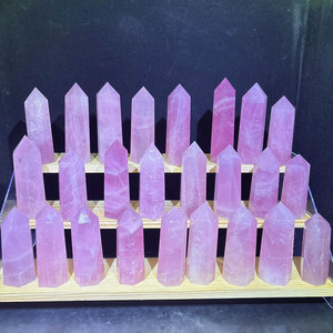 All'ingrosso cristalli punto di guarigione naturale <span class=keywords><strong>pietra</strong></span> rosa quarzo <span class=keywords><strong>torre</strong></span> per il Feng Shui - Product Image 3