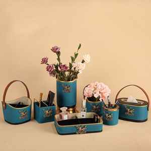 Creative Light Luxury Deer Head Storage Box <b>Oval</b> Multifunctional Organizer For Living Room <b>Coffee</b> <b>Table</b> Tissue Tray - Product Image 1