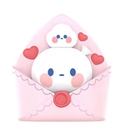 Mini Popmart POP BEAN Bubble Cute love Letter Series PVC Décorations Ornements Surprise Mystérieuse Petite Boîte Aveugle