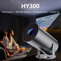 Projecteur intelligent Affichage holographique 3D avec Wifi Films Écran portable intelligent pour projecteur 4k Cinéma maison intelligent