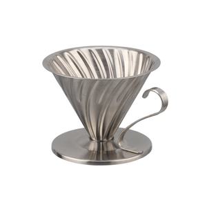 Support à tasse antidérapant, filtre à café intelligent avec poignée, filtre à café en acier inoxydable pour verser le café - Product Image 2