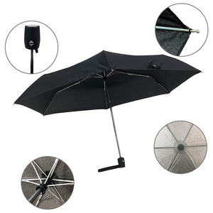 Ovida Bán Buôn Tùy Chỉnh Chất Lượng Cao 3 Lần Windproof UV Màu Đen Tự Động Tự Động Mở Đóng Ô Cho Mưa - Product Image 2