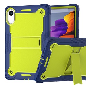 Rugged Cover for Redmi Pad 2 2025 Pad2 <strong>4G</strong> <strong>Silicone</strong> Three-in-One Shockproof Case with Phone Grip Kickstand Tablet Covers &amp; Cases - Product Image 2