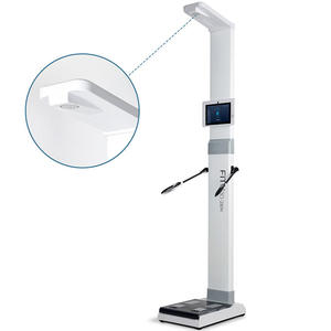 Venta directa de fábrica Máquina de composición corporal ultrasónica BMI Báscula de pesaje humano digital única - Product Image 6