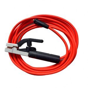Abrazadera de Tierra <span class=keywords><strong>para</strong></span> Soldadura de Alta Resistencia <span class=keywords><strong>con</strong></span> Cable de Soldadura de Cobre Naranja de 10m, Conector Dinse, Pinza de Tierra, Portaelectrodos, Mordaza de Cobre Dentada - Product Image 6