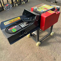 Machine à couper la paille à haute efficacité pour les agriculteurs, pour couper l'herbe, le foin, le fourrage et l'alimentation animale pour les bovins, les moutons et les chèvres