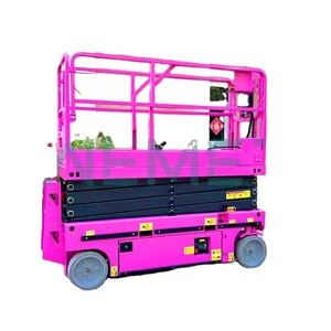 Plataforma elevadora de tijera eléctrica hidráulica autopropulsada 3-14m Caminar de baja altura Cero emisiones - Product Image 2