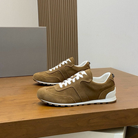 Sneakers rétro en cuir suédé pour homme BC, style designer de haute qualité, semelle plate souple, multicolores, chaussures décontractées pour le quotidien et les affaires