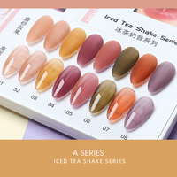 Kit professionnel de vernis à ongles en gel HS, 8 couleurs, 15 ml, logo personnalisé, manucure, nail art, non toxique, séchage UV LED, ensemble de gel UV, utilisation en salon