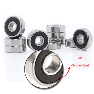 Rodamiento de bolas de estructura de ranura profunda china de alta calidad 6206 rs - Product Image 6