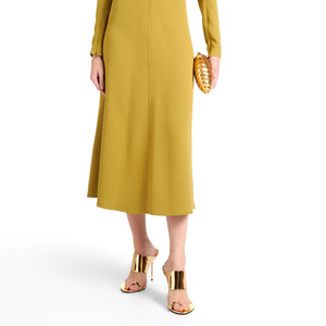 Luxury Brand Design Patent PU Shining Gold Women High Heel Mules - Product Image 5