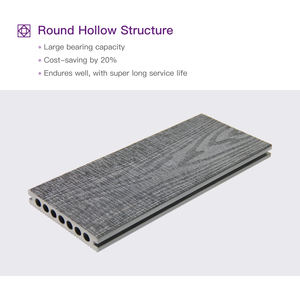 Extérieur Imperméable Nouvelle technologie pont extérieur en bois composite planche wpc decking - Product Image 3