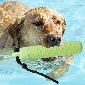 Dog Rubber Float Toy Interactive Training Bumper Fetching Retrieving <b>Dummy</b> Outdoor Lightweight for Water Use - Product Image 1