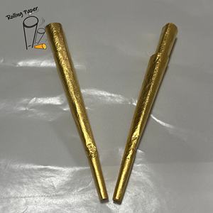 Maßgefertigtes 24K <span class=keywords><strong>Gold</strong></span> <span class=keywords><strong>Kegel</strong></span>-Rauchpapier Spezial-Rollpapier mit M-Filter - Product Image 2