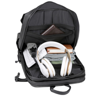 Tas Ransel Kain Film Anti Air DWR Trendy, Tas Laptop Kapasitas Besar Tahan Lama untuk Kantor, Perjalanan, dan Bersepeda
