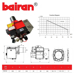 BAIRAN - <span class=keywords><strong>Quemador</strong></span> de Aceite Usado STW120 de 10-50kw Directo de Fábrica con Bomba de Aceite y Calentador de Caldera - Bajo MOQ - Product Image 1